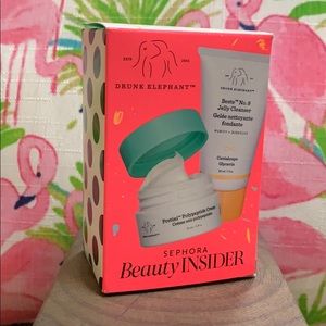 Drunk Elephant Sephora cleanser and moisturizer